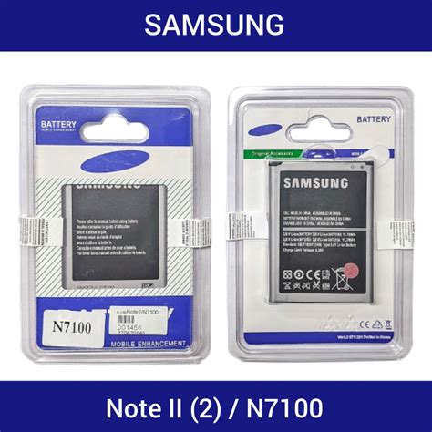 แบตเตอรี่ Samsung Galaxy Note 2 N7100 Eb595675lu Phone Battery