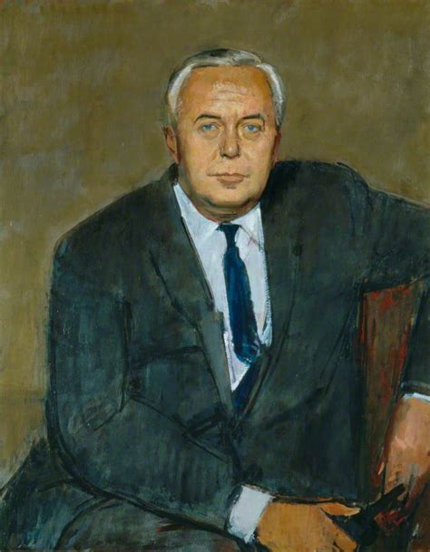 Sir Harold Wilson (1916–1995), Prime Minister | Art UK