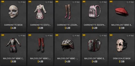 Pubg Halloween Skins Available For Purchase