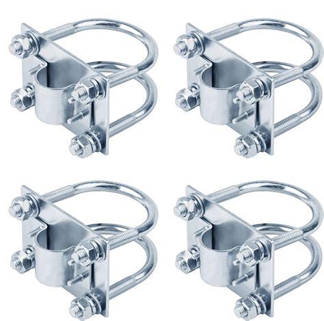 Amazon 4 Pack Antenna Mast Mount Outdoor Double U Bolts Clamps