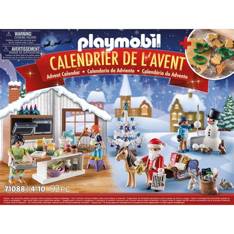 Playmobil 71088 calendrier de l avent pâtisserie de noël christmas