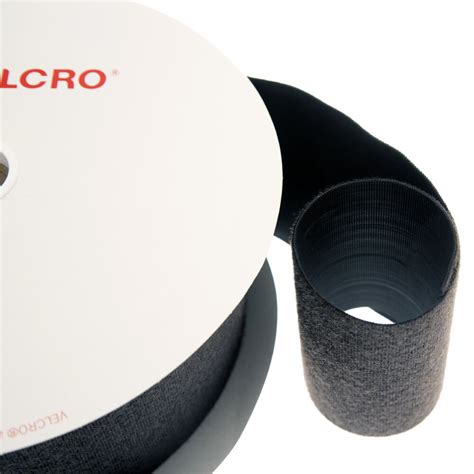 107mm Velcro® Brand One Wrap® Strap 25m Roll In Black