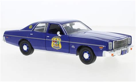 Diecast model cars Plymouth Fury 1/24 Greenlight Delaware State Police ...