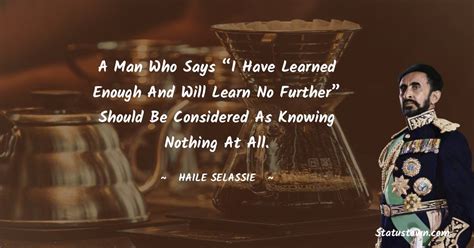 30 Best Haile Selassie Quotes