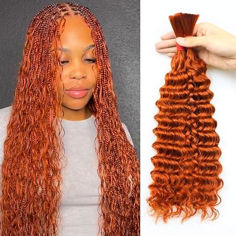 Amazon Deep Wave Bulk Human Hair For Braiding No Weft 100 G 1