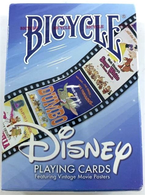 Disney Movie Posters Cards Bicycle New - GoodNReadyToGo