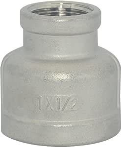 VARMHUS Reducing Coupling Stainless Steel 304 NPT Female Threaded Cast