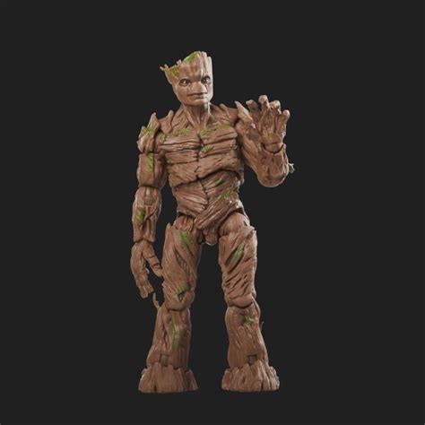 Guardians Of The Galaxy Vol 3 Marvel Legends Groot Deluxe Action Figure