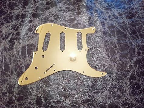 Hole Gold Mirror Acrylic Pickguard For Us Mex Fender Etsy