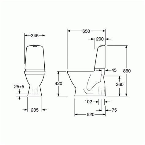 Gustavsberg Nautic Gb Hygienic Flush