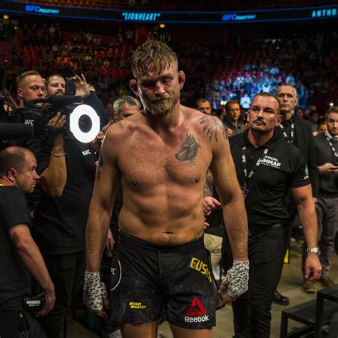 Report: UFC's Alexander Gustafsson Ending Retirement, Will Fight Fabricio Werdum | News, Scores ...