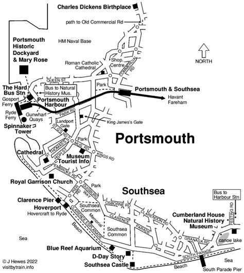 Portsmouth Naval Shipyard Map