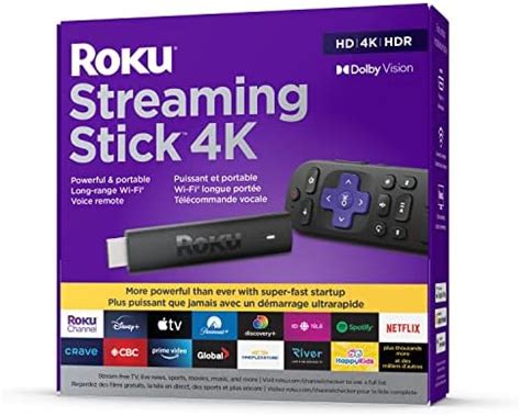 Roku Ultra 2022 4K HDR Dolby Vision Streaming Device And Roku Voice