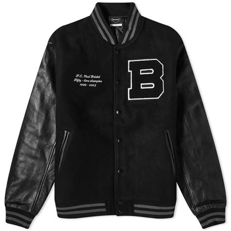 F C Real Bristol Varisty Jacket Black END HK