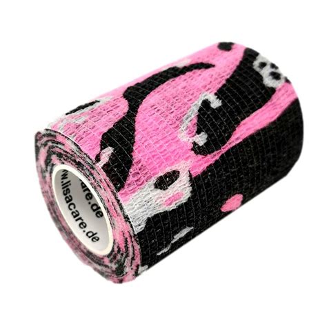 LisaCare Selbsthaftende Bandage Camouflage Rosa 7 5cm X 4 5m 1 St