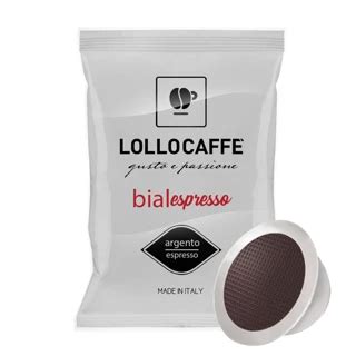 Capsule Lollo Compatibili Bialetti Argento 300