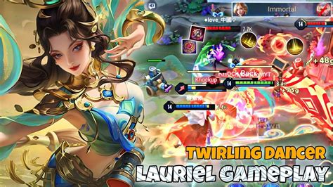 Lauriel Mid Lane Pro Gameplay Twirling Dancer Skin Arena Of Valor