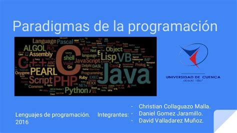 Paradigmas De La Programación