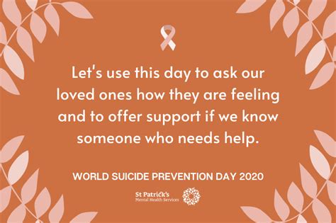 Supporting Each Other This World Suicide Prevention Day