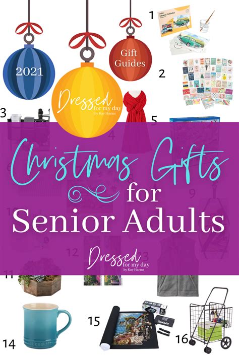 My 2021 Christmas Gift Guide for Senior Adults - Dressed for My Day