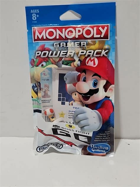 Super Mario Monopoly Gamer Power Pack Toad Board Game Peice Nintendo Ebay