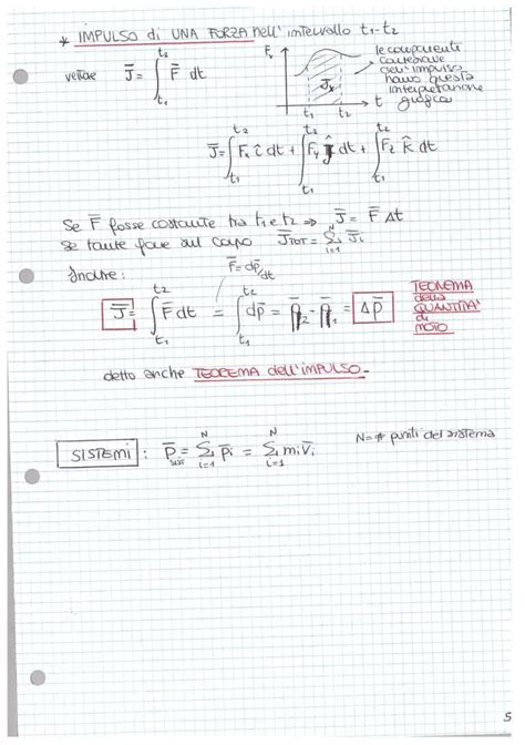 Fisica Lezioni Di Sistemi Di Punti Materiali Parte Matepratica