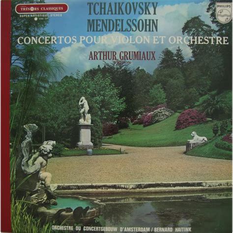 Виниловая пластинка ВИНТАЖ TCHAIKOVSKY MENDELSSOHN CONCERTOS POUR