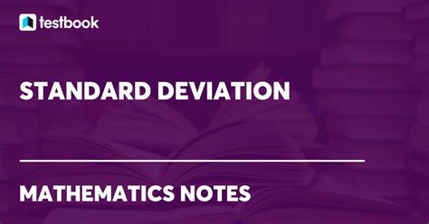 Standard Deviation Know Definition Symbol And Steps To Find