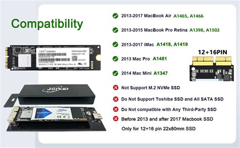 Ssd Externo Para Macbook - Amazon.com: Jorkar Carcasa externa USB-C 3.2 SSD para MacBook Air/Pro ...