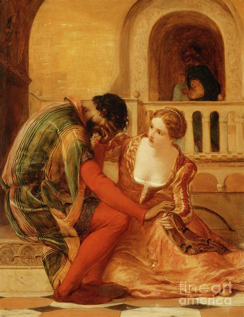 Othello S First Suspicion Painting By James Clarke Hook Fine Art America