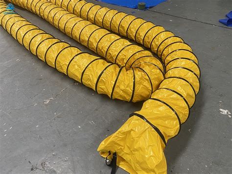 PVC Flexible Ducting Flame Retardant For Ventilation Buy Tunnel Duct