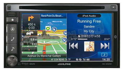 Alpine INE W920R Monitor Auto 1 E 2 Din Car Multimedia Monitor 2