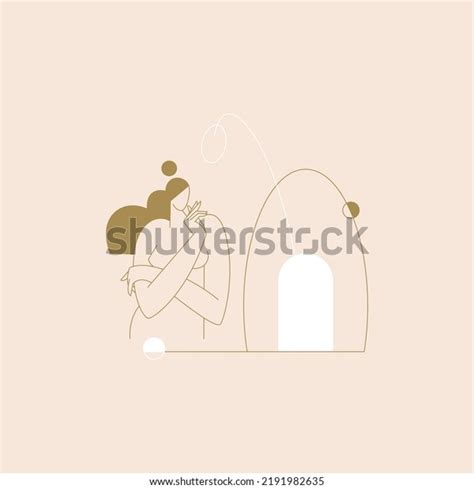 Female Body Vector Illustration Nude Woman Stock Vector Royalty Free Shutterstock