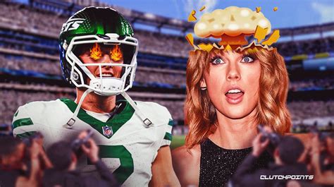 Jets Zach Wilsons Big Game Vs Chiefs Draws Taylor Swift Inspired