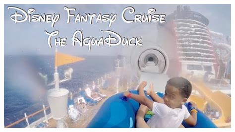 The Aquaduck Pov Disney Fantasy Cruise Youtube