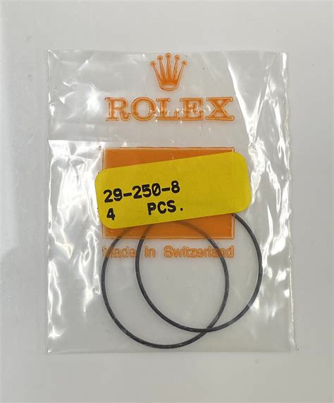 Genuine Rolex O Ring Case Back Gasket 29 250 8 Price Per Gasket Ebay