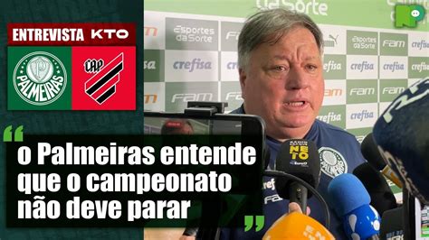 Veja O Que Anderson Barros Falou Na Zona Mista Ap S Palmeiras X