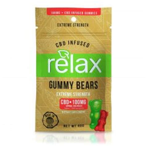 Relax Gummies Cbd Infused Gummy Bears Mg Mad About Cbd