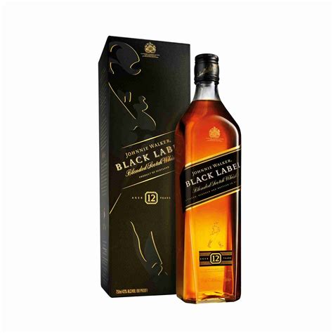 Whisky Johnnie Walker Black Label Botella 750ml Social Drinks