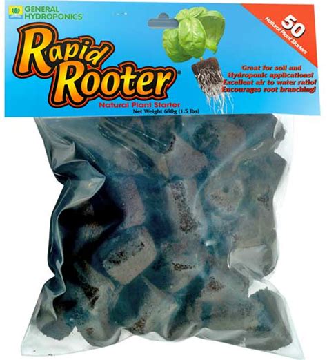 Rapid Rooter Plugs By General Hydroponics 50pk Planet Natural