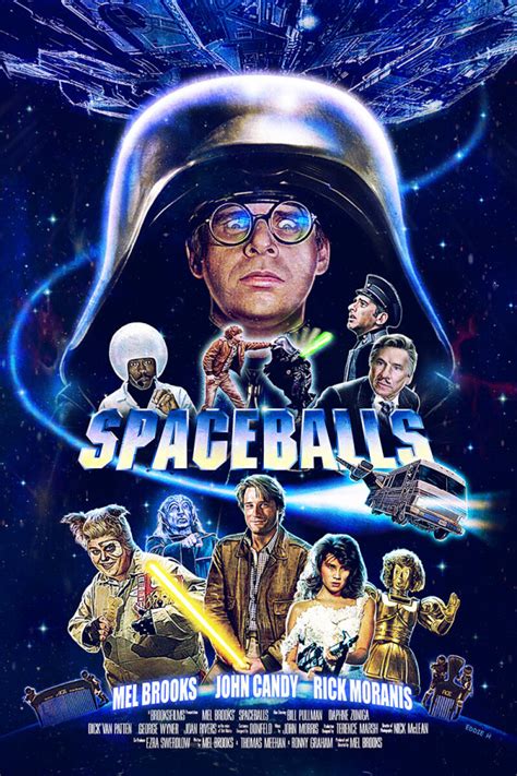 Spaceballs (1987) - Poster UK - 800*1200px