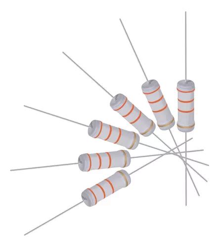 Resistencias K Ohm Resistor Pel Cula Xido Metal W Meses Sin