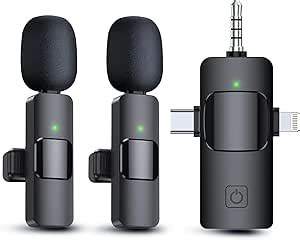 Amazon Kinglucky 3 In 1 Lavalier Mini Microphone For IPhone