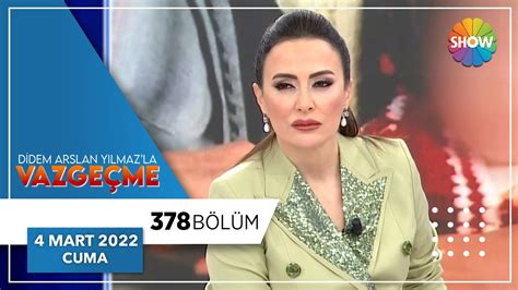 Didem Arslan Y Lmaz La Vazge Me B L M Mart Youtube