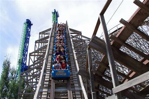 Silverwood Tremors Roller Coaster