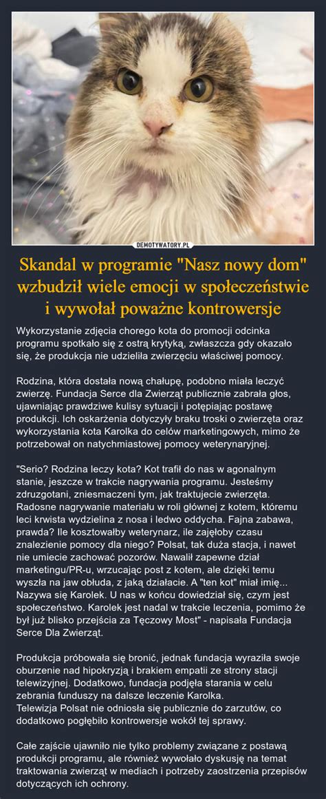 Skandal W Programie Nasz Nowy Dom Wzbudzi Wiele Emocji W