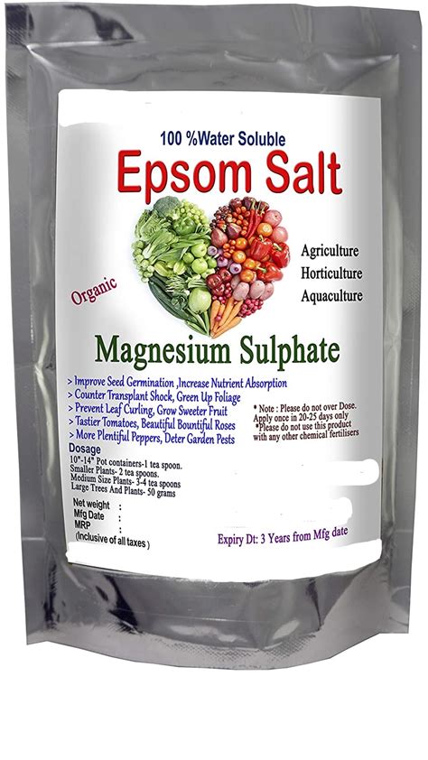 Magnesium Sulfate Epsom Salt