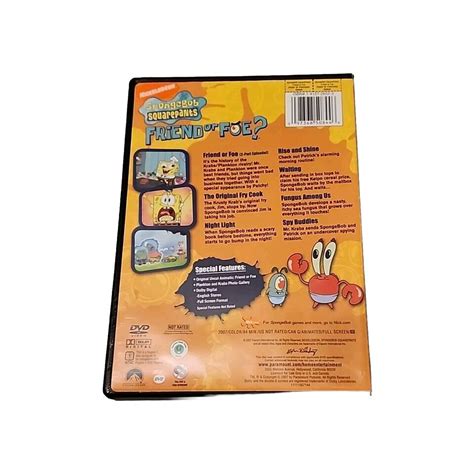 Spongebob Squarepants Friend Or Foe DVD 2007 97368508446 EBay