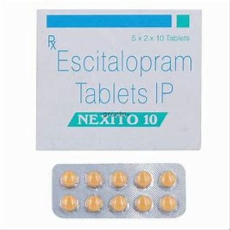 Escitalopram Oxalate 10 Mg At Rs 100stripe Lexapro In Surat Id