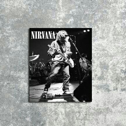 Jual Poster Dinding Nirvana Musik Kurt Cobain Di Lapak Fide Store